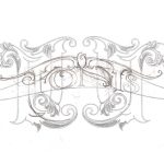 Letterhead Font Sketch Letterhead Font Sketch