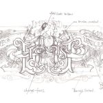 Letterhead Font Sketch Letterhead Font Sketch