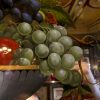 Reverse painted Grapes with exceptional detail Reverse painted Grapes with exceptional detail