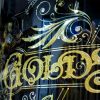 gold curve art