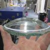 cut glass slumped cut glass slumped