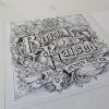 Born and Raised album original drawing