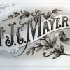 Trade card designed for John Mayer merchandise Trade card designed for John Mayer merchandise