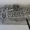Gulledge Gilded Glass sign