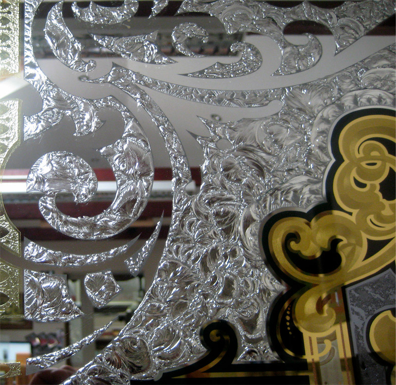 Glue Chipped Glass David Smith Traditional Ornamental Glass Artist