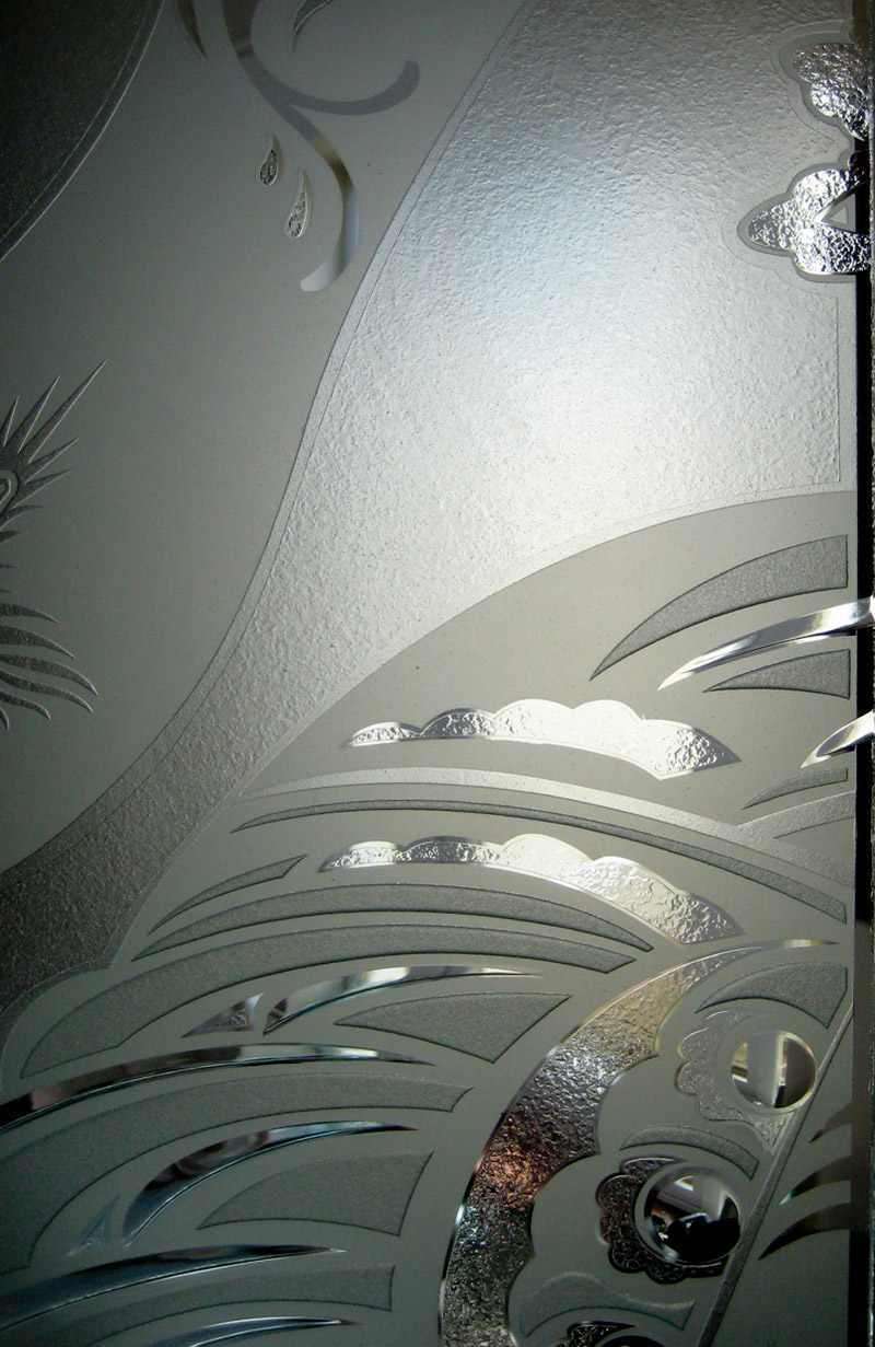 French Embossing David Smith Traditional Ornamental Glass Artist