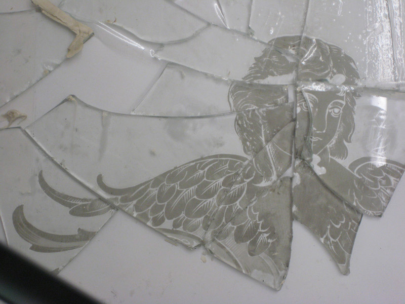 French Embossing David Smith Traditional Ornamental Glass Artist